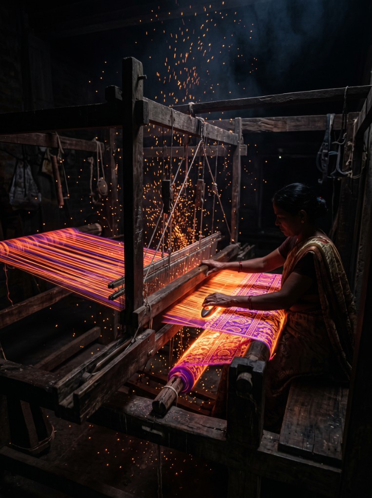 The Kynema Engine — traditional craft woven with AI