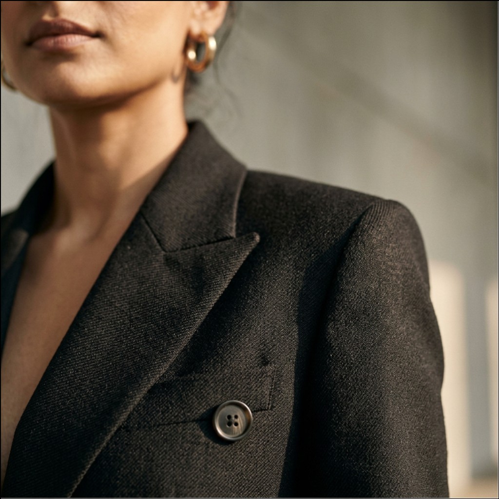 AI model photoshoot — urban golden hour walk