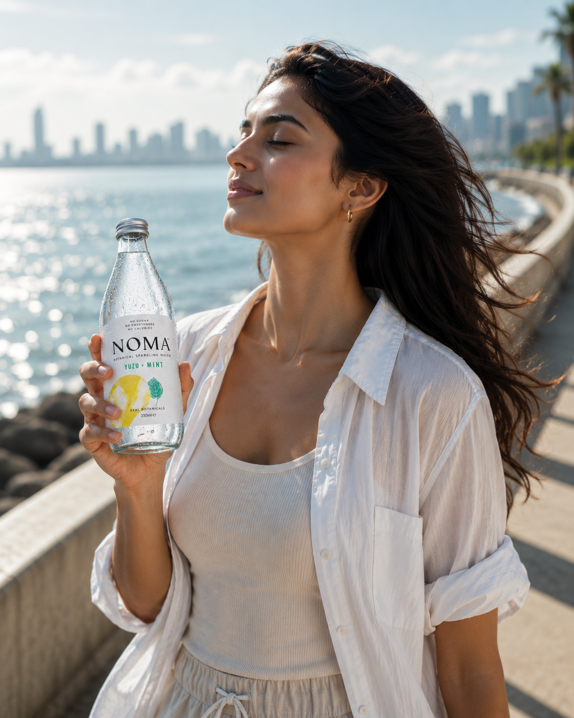 NOMA Yuzu + Mint — AI product photography
