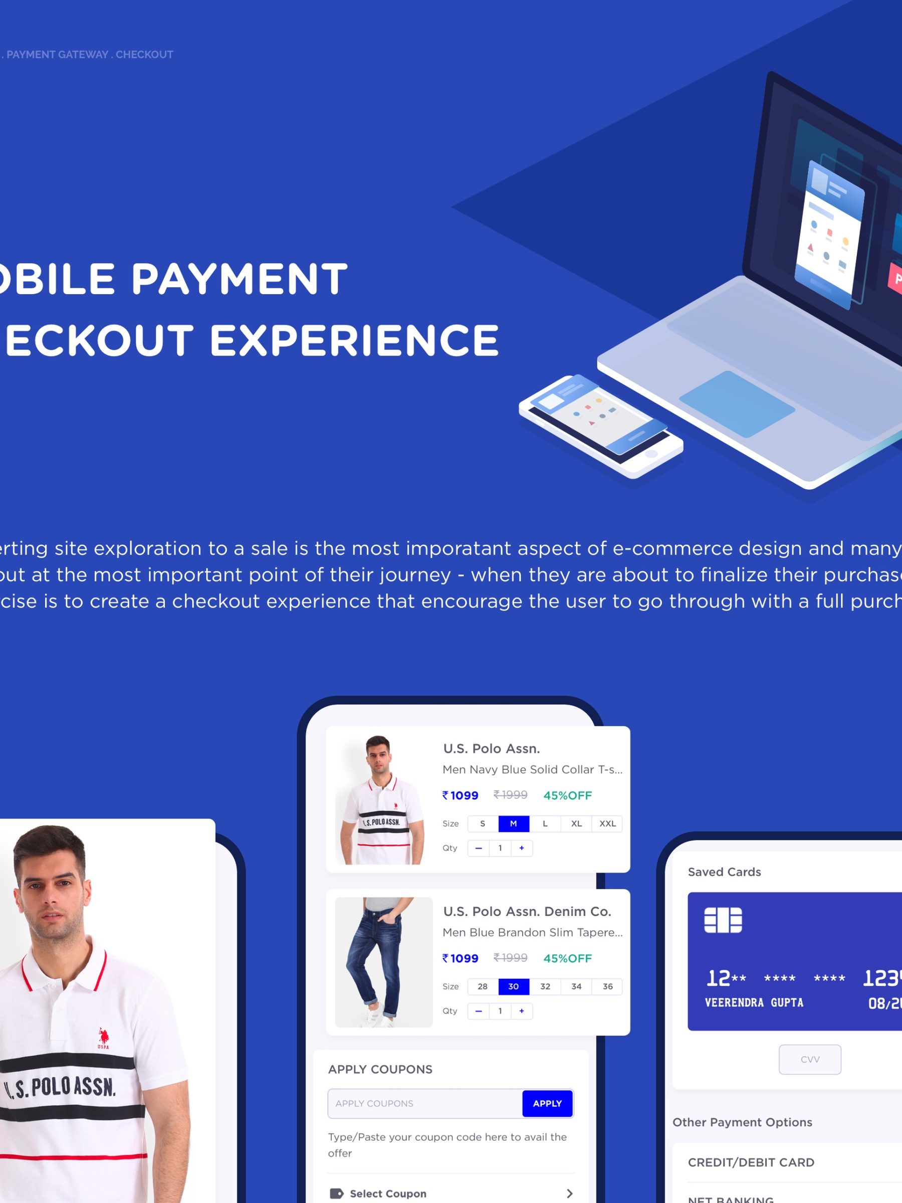 Mobile payment checkout UX